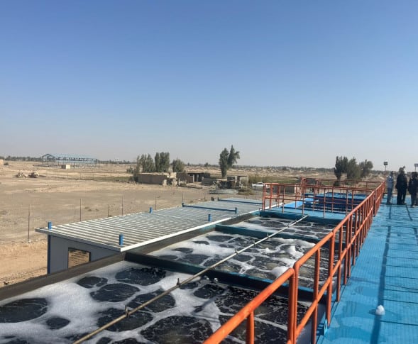 پروژه فاضلاب روستایی کهک