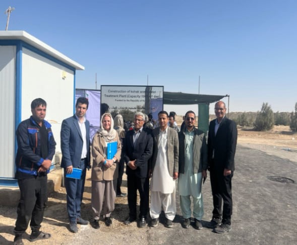 پروژه فاضلاب روستایی کهک